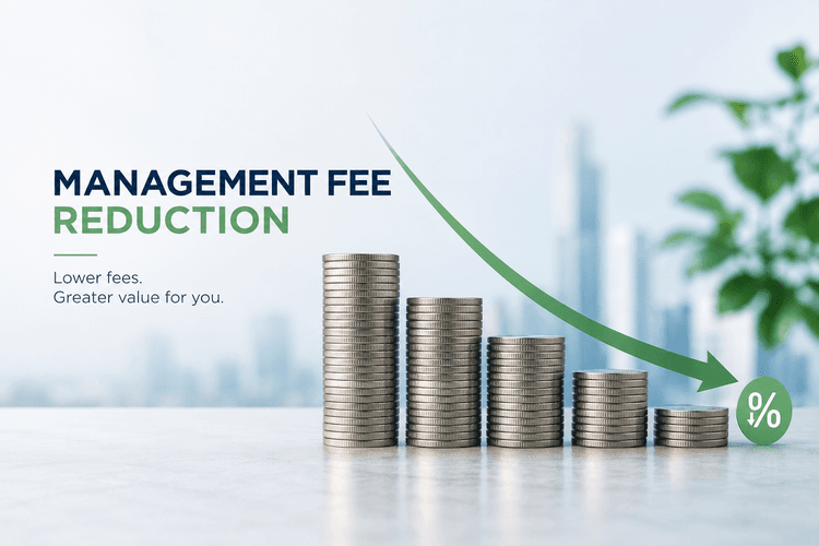 Management Fee Reduction Announcement